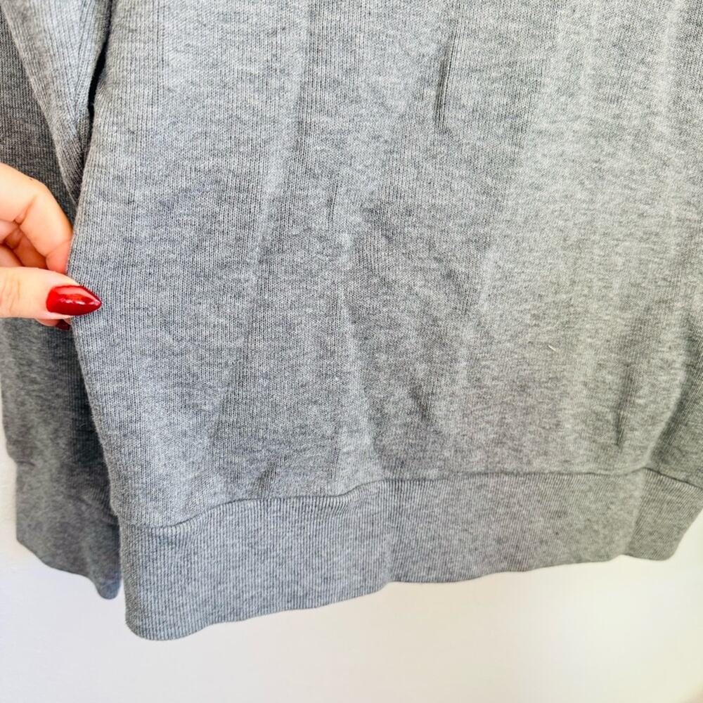 MENS LACOSTE Grey Navy Half Zip High Neck Pullover $170 Sweater Sweatshirt S - Picture 13 of 13